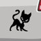 Happy Cat Aufkleber Katze Lustig Cartoon -6 Größen 21 Farben- Witzig Sticker JDM
