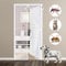 Fly Screen for Doors Magnetic Net, 85 x 195 cm Pet and Kid Friendly for Sliding Glass Door French Patio White