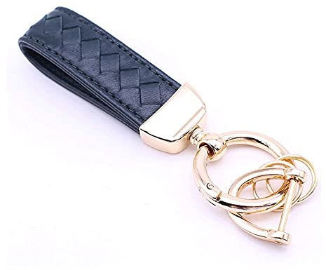 Porte-clés Anneaux pour l'artisanat Portefeuille de Voiture Mignon Porte-clés Accessoires pour Porte-clés Femmes pour clés de Voiture Porte-clés Porte-Carte (Vert foncé AA)