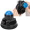 Brrnoo Massageball Rücken, 360 Grad Wandmassagerolle, Massagerolle für die Wand massageball mit Saugnapf, Selbstmassagegerät für Muskelkater, Schultern, Nacken, Rücken