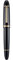 Jinhao X159 Black Acrylic Fountain Pen, Size 8 Extra Fine Nib Gold Trim Classic Design Smooth Writing Pen with Converter and Pen Bag