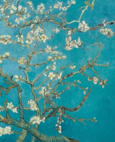 Vincent van Gogh: Composition Notebook College Ruled Lined Paper Journal With Almond Blossom Cover Design for Art Lovers