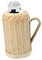 Cabilock Tetera De Jarra De Vidrio Café Caliente Térmico Termo Ratan Hervidor De Bebidas Cerveza Jarra De Leche Aislada Recipiente De Agua Aislamiento Oficina Tejido De