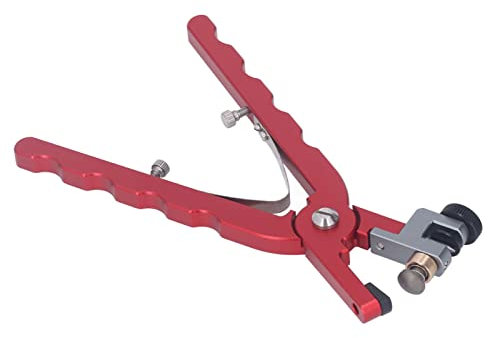 Risegun Ösenzange Für Ösen, Aluminiumlegierung, Stoff, Leder, Ösen Und Ösen, Lochzange, Lochzange, Ergonomische, Arbeitssparende Lochzange Für Uhrenarmband, Ledergürtel