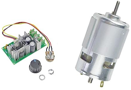 CHANCS Electric Power Tool Mikromotor 775 12V/24V 4500RPM 9000RPM DC Mini-Getriebemotor mit PWM für Kreissäge