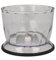 FIGEVIDA Ciotola, tazza, contenitore Compatibile per Braun per tritatutto da 500 ML (Dimensioni: Diametro 136 MM, Altezza 104 MM) Minipimer Multiquick-5 MR530 67050142 AS00004191