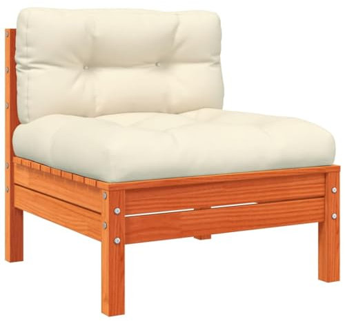 vidaXL Garten Lounge Set Kissen Gartenmöbel Sofa Sitzgruppe Kiefer Massivholz