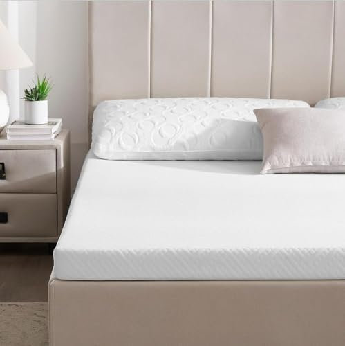 Orshinal Matratzen Topper 160x200cm, 7,5cm Höhe Matratzentopper, Öko-TEX® Zertifiziert,aus Zwei Härtegrade H2&H3 Gel Memory Foam,Abnehmbaren und Waschbaren Bezug,Geeignet für Boxspringbett, Schlafsofa