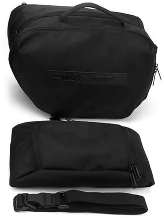 UPIKIT Motorradkoffer Innentasche Werkzeugsatz Seitenkoffer Gepäcktasche Multifunktionale Innentaschen Satteltaschensatz Für BMW R1300GS 2023 2024(Schwarz,Groß)