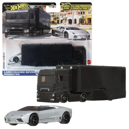 Hot Wheels Lamborghini & Flipsider Hauler Team Transport Fahrzeuge