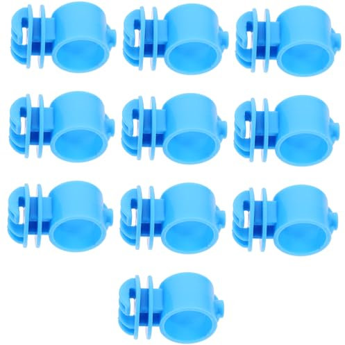 ibasenice 10stücke Zaun Draht Isolatoren Für Elektrische Zäune Bandspanner Isolatoren Für Tierzäune Zubehör Für Gittersysteme Ersatz-zaunisolatoren