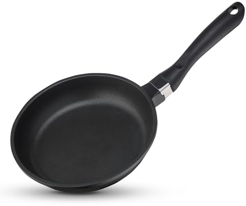 KHG Bratpfanne 20 cm, Alu-Guss mit ILAG Antihaftbeschichtung, Antihaft | Für alle Herdarten inkl. Induktion, Backofenfest bis 180 °C, Ideal für Fleisch, Fisch, für die tägliche Küchenroutine
