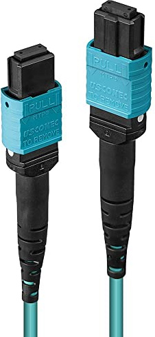 LINDY 46983 MTP (MPO) LWL- Kabel OM3, 50m