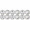 SKYBEADS Naturelles Cristal de Roche Craqué Rondes 8mm Pierres et Cristaux pour Bijoux Longueur 38cm Environ 46 pcs