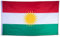 SCAMODA Bundes- und Länderflagge aus wetterfestem Material mit Metallösen, Outdoor Fahne & Flagge (Kurdistan) 150x90cm