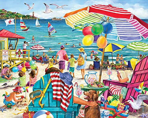 EIN Tag am Strand Jigsaw Puzzle 1000 Teile