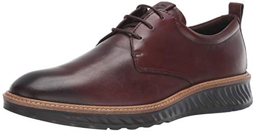 ECCO St.1hybrid, Zapatos de Cordones Derby Hombre, Marrón Cognac, 43 EU