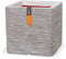 Capi Europe - Blumentopf quadratisch Rib NL - 40x40 - Elfenbein - Öffnung Ø32 - Blumentopf für den Innen- und Außeneinsatz - Bruchsicher - 100% recycelbar - KOFI903