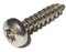 KTH 50 Stück Spanplattenschrauben 4x25 mm - A2 Edelstahl - Torx TX20 - PAN HEAD - Halbrundkopf - Vollgewinde - Holzschrauben