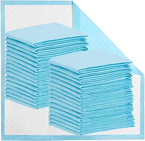 Alèses jetables 25 pièces 80x90cm Bleu 6 Plis, absorbance, Alèses de Protection de literie Alèses De Protection Jetable Incontinence Ultra Absorbantes