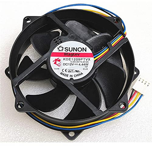 KDE1209PTVX 9225 90MM Circular fan For CPU Cooling fan 12V 0.37A with PWM 4pin
