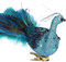 Pfau Weihnachtsschmuck, Schicke Blaue Blaugrüne Pfau-Vogel-dekorative Mit Federschwanz Auf Clip Hochzeit Christbaumschmuck,