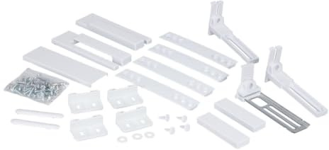 easyPART passend für Beko 4640970100 Türmontageset für Schlepptüre an | Kühlschrank, KühlGefrierKombination, 81634417, 690073956, Ersatzteil, Originalteil, Zubehör