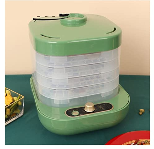 Déshydrateurs Déshydrateur Alimentaire 5 Plateaux Fruits Secs Légumes Herbe Machine De Séchage De La Viande Yaourtière Électrique Collations pour Animaux Sécheur d'air Four Facile