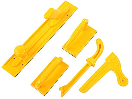 5-teiliger Push-Block-Stick Push Block tischkreissäge Sicherheits-Push-Block und Stick-Tischkreissägen-Zubehör push block tischkreissäge Holzbearbeitung, Accessori per seghe da tavolo