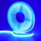 GOMING 12V 5mm Breite Blau COB LED Streifen 5M 400LED/M LED Band Selbstklebend Nicht Wasserdicht IP20 LED Strip für Innen Heim Deko(Netzteil nicht Enthalten)