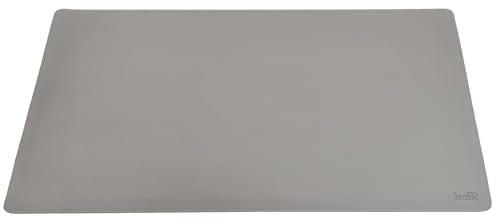 helit H2525182 - Schreibtischunterlage, the flat mat, grau, 800 x 400 mm, 1 Stück