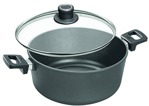 Woll - Kochtopf aus Aluminiumguss, Nowo Titanium, Induktion, Ø 24 cm, H 12 cm, 4,5 l