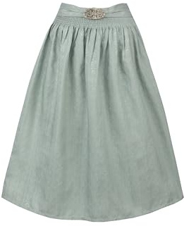 Stockerpoint Sc-300 Damen Midi Dirndlschürze, salbei, 34-38