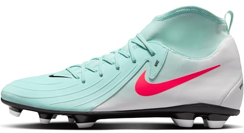 NIKE Herren Phantom Luna 2 Club Sneaker, Mint Atomic Red Off Noir, 42.5 EU