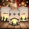 12 Windlicht Tischdeko, Christliche Deko, Christliche Geschenke, Jesus Geburt Weihnachtskrippe Deko, Krippe Mini Teelichter Weihnachten Kerzen Deko Lichthülle Teelichthalter Indoor Outdoor Dekoration