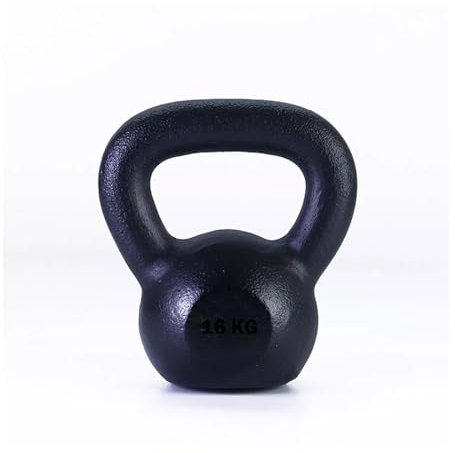 Cast Iron Kettlebell Weight Exercise Home Fitness Workout Multi Gym 4-20kg | Kettlebell Adjustable/Cast Iron/Protective Base Solid Smooth for Strength Training, Home Gym (8, Kilograms)