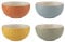 Mason Cash Home to Roost 200ml Preparation Bowls Set of 4 Stoneware Folk-Inspired Hen and Cockerel Style Multicolored Pinch Pots Dip & Dessert Dishes Dishwasher & Microwave Safe Kitchenware