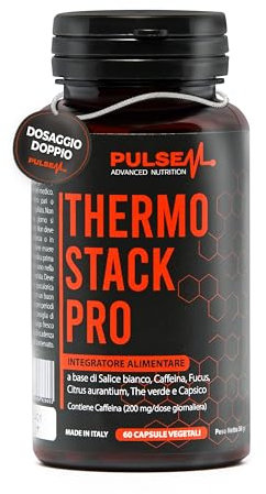 PULSE NUTRITION Brucia Grassi Potenti Veloci per Atleti con Fucus Salice Bianco e Arancio Amaro – Integratori per Dimagrire ad Alto Dosaggio – Drenante Forte Dimagrante – 1 Mese di Trattamento