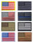 8 PCS Gemischte USA Flagge Patch- Taktisch Amerika Abzeichen, Stickerei Bestickter Aufnäher mit Hook und Loop, Militär Patch für Rucksäcke Kleidung Taschen Uniform Weste Jersey Jacken Jeans