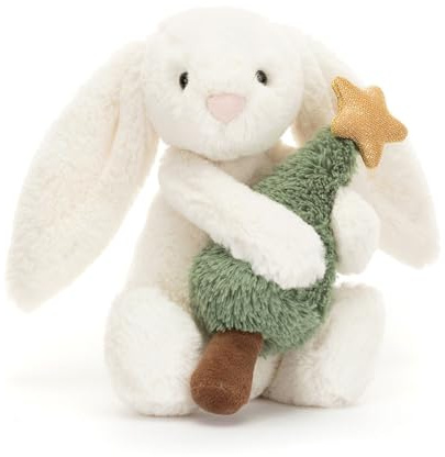 Christmas Tree Bunny Soft Toy by Jellycat