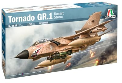 Italeri Tornado GR.1 Desert Storm RAF Aircraft Model Kit