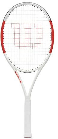 Wilson SIX ONE LITE 102 Performance Racket, Red/Grey, L0