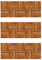vidaXL 30x Baldosas Suelo Terraza Patrón Vertical Madera Acacia Losetas Patio