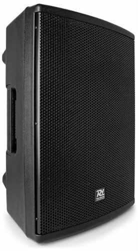Power Dynamics PD412P Altavoz pasivo de 2 vías de 12 Pulgadas y 1200 vatios máximo, Carcasa de ABS, Crossover Incorporado, opción para Uso como Monitor, Agujero en la Parte Inferior para trípode