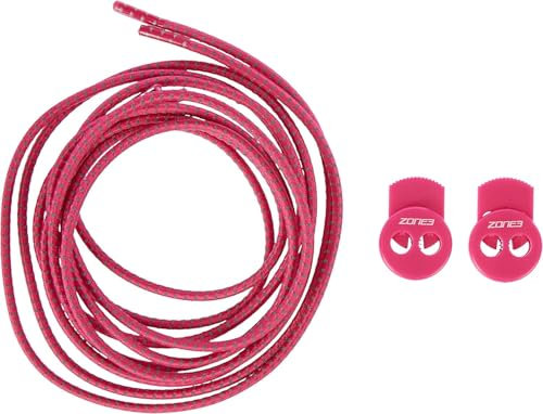 ZONE3 Elastic Shoe Laces for Fast Transitions/Triathlon Laces No Tie Shoelaces/One Size
