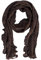 Invero, Merino Schal Lilly, 100% Wolle (Braun)