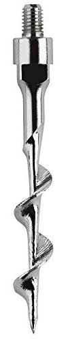 Boj Espiga Universal para sacacorchos de Pared, Acero Inoxidable, Plata