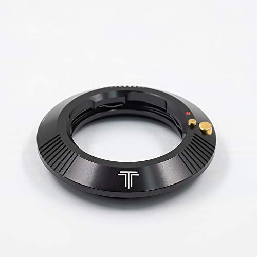 TTArtisan Objektivadapter mit Metallgehäuse, für Leica M Objektiv an Sony E-Mount-Kamera, Schwarz