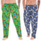 Mens Pack of 2 Gamer Lounge Pants | Gaming Controller Designs | Soft Fleece Sleep/Lounge Wear | Gamer Gift Idea - Mens Sizes S - 2XL (Medium)