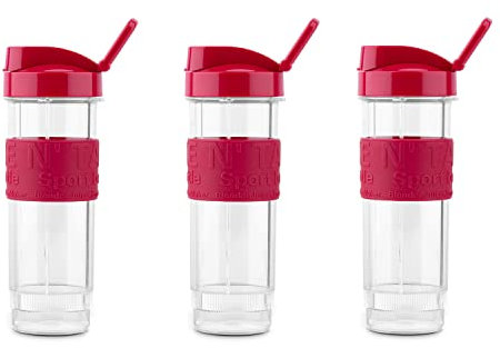 H.KOENIG BTL10 KIT BOUTEILLE POUR MINI-BLENDER SMOO10, Rose Corail